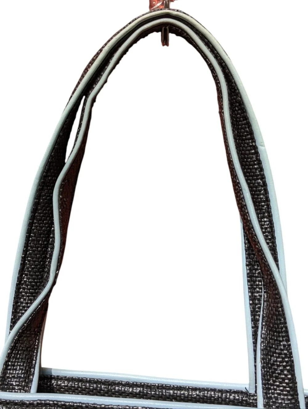 Lulu Guinness Woven Straw Tote Bag